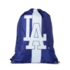 FOCO Dodgers Team Stripe Sack Pack Bags