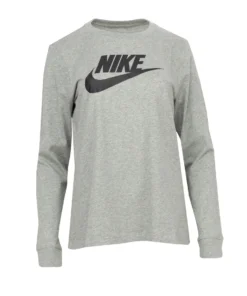 NIKE ESS Icon LS Futura Tee - Womens