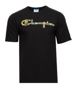 CHAMPION Slide Camo Vintage Script Tee - Mens BEST SELLERS
