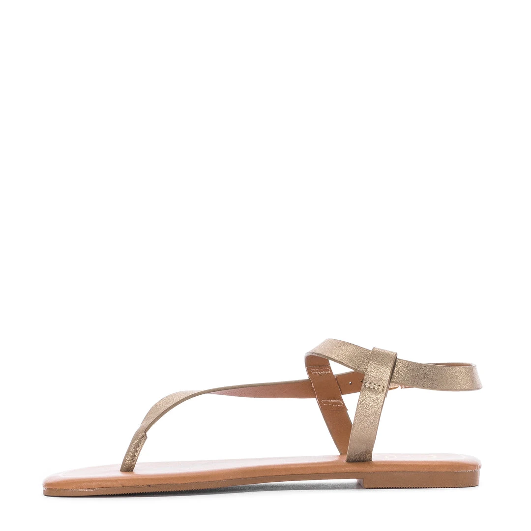 CELIA BEST SELLERS Calico Asymmetrical Sandal - Womens