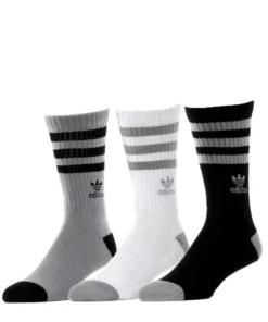 ADIDAS 3 Pack Mens Originals Roller Crew