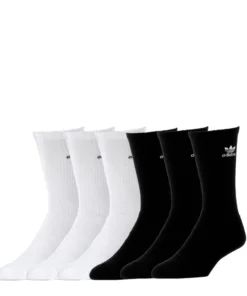 ADIDAS ACCESSORIES 6 Pack Kids Originals Trefoil Crew