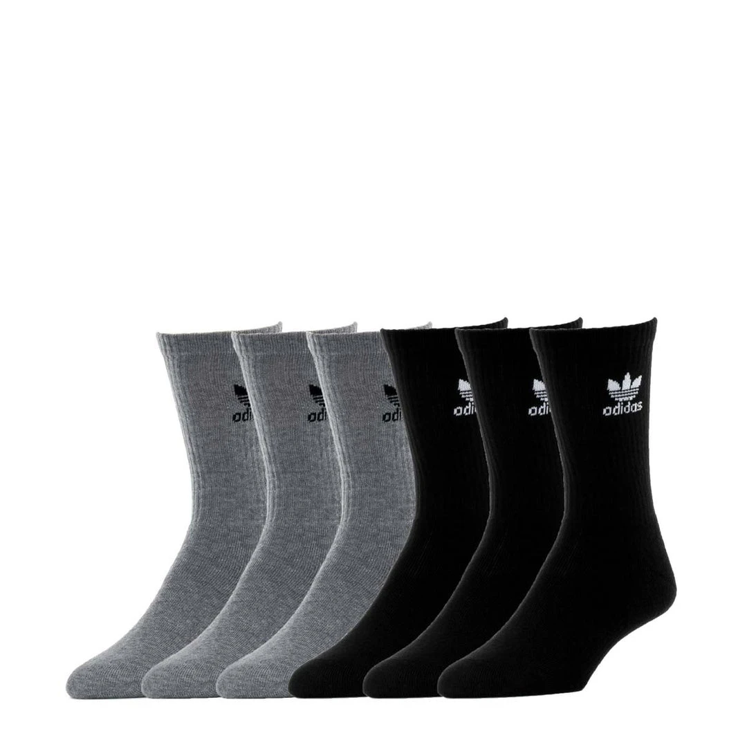 ADIDAS 6 Pack Kids Originals Trefoil Crew