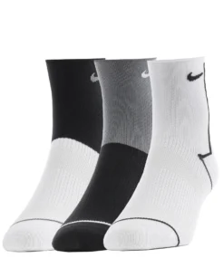 NIKE BEST SELLERS 3 Pack Womens Everyday Plus Training Quarter