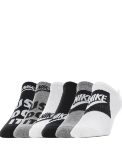 NIKE BEST SELLERS 6 Pack Youth Everyday No Show
