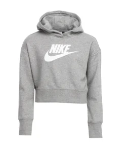 NIKE Crop FT PO Hoody - Girls 7-16X