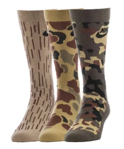NIKE 3 Pack Mens Everyday Essential Camo Crew BEST SELLERS