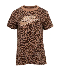 NIKE Leopard Futura Tee - Womens