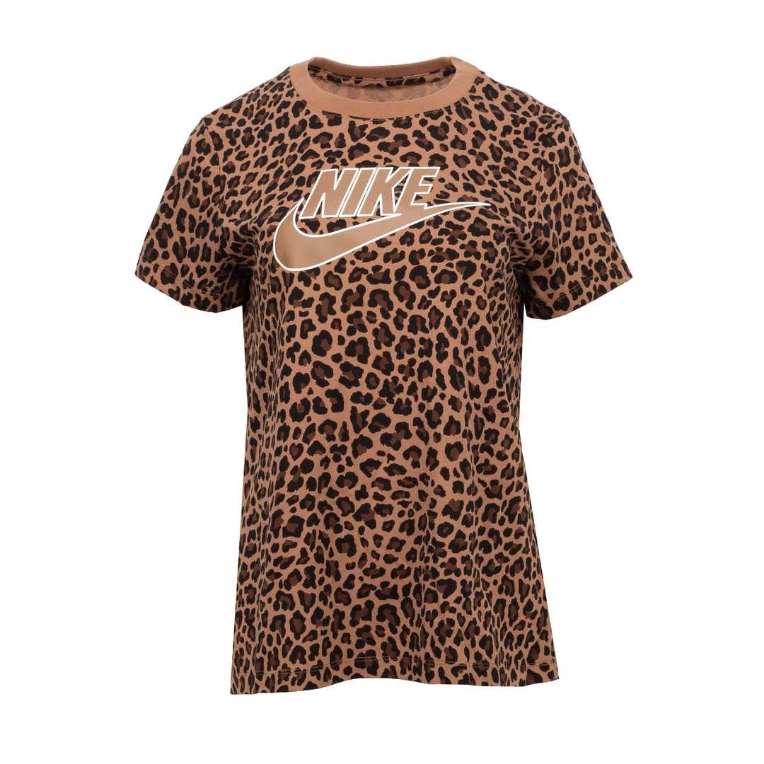 NIKE Leopard Futura Tee - Womens