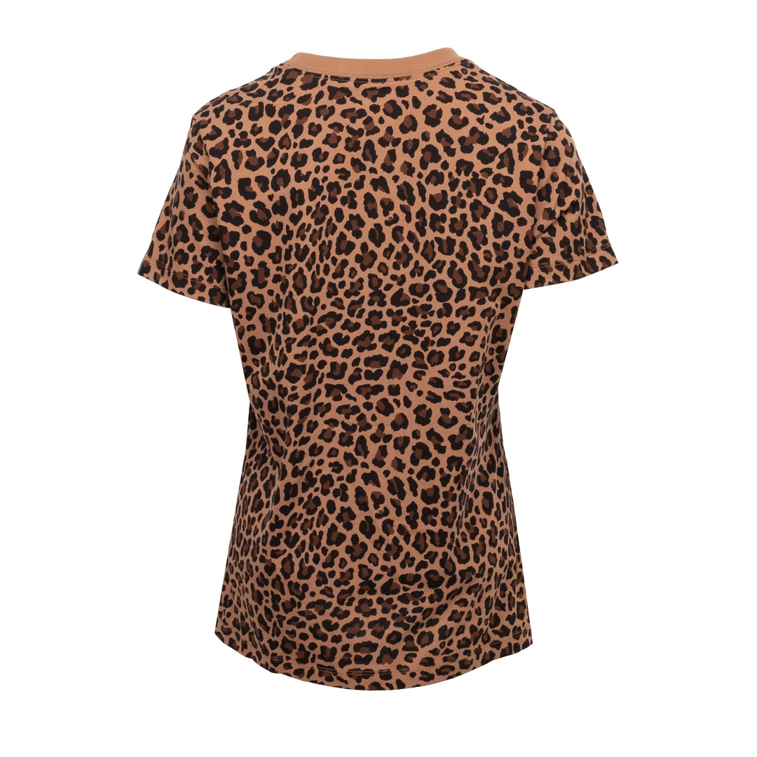 NIKE Leopard Futura Tee - Womens