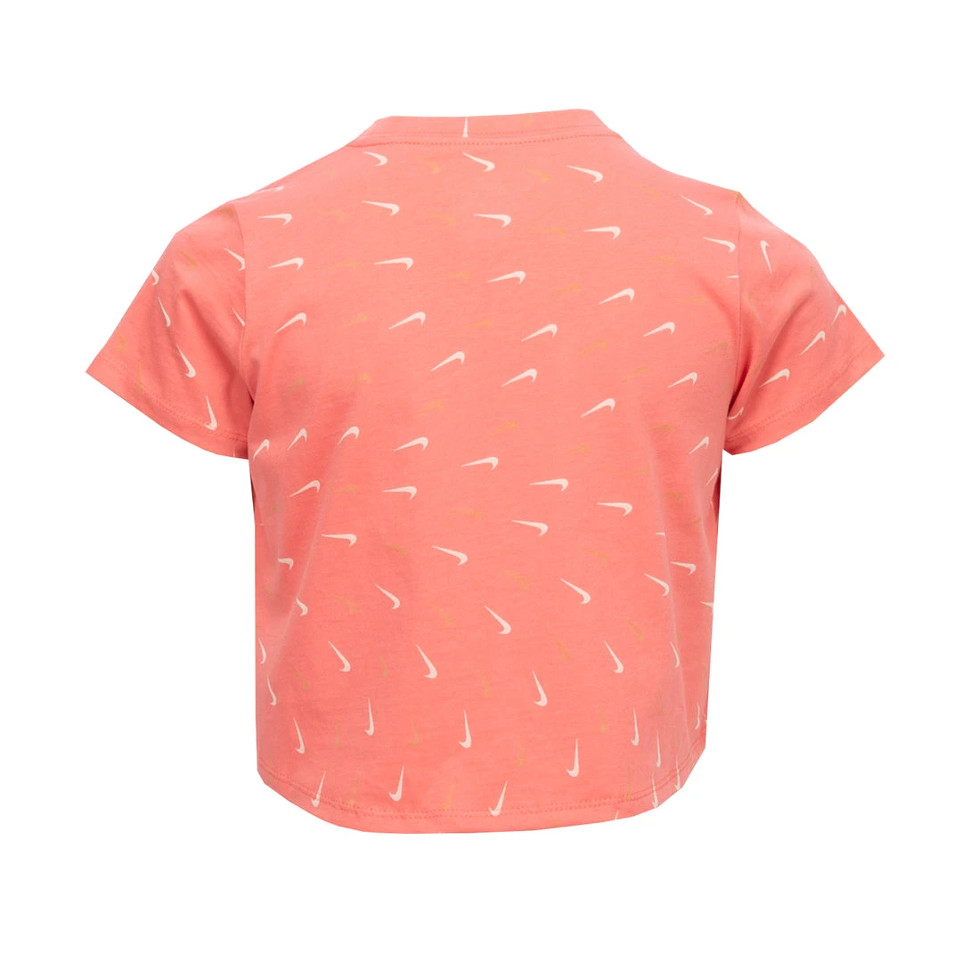 NIKE Crop Swooshfetti Tee - Girls 7-16x