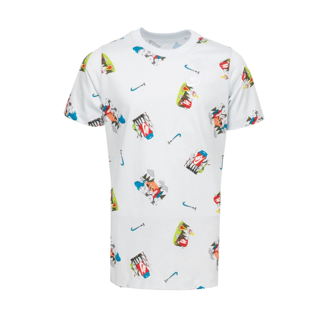 NIKE NEW ARRIVALS Boxy AOP Tee - Boys 8-20