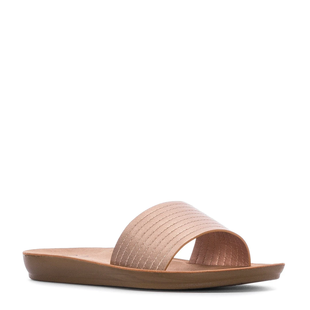 CELIA BEST SELLERS Elmer Stitched Slide - Womens