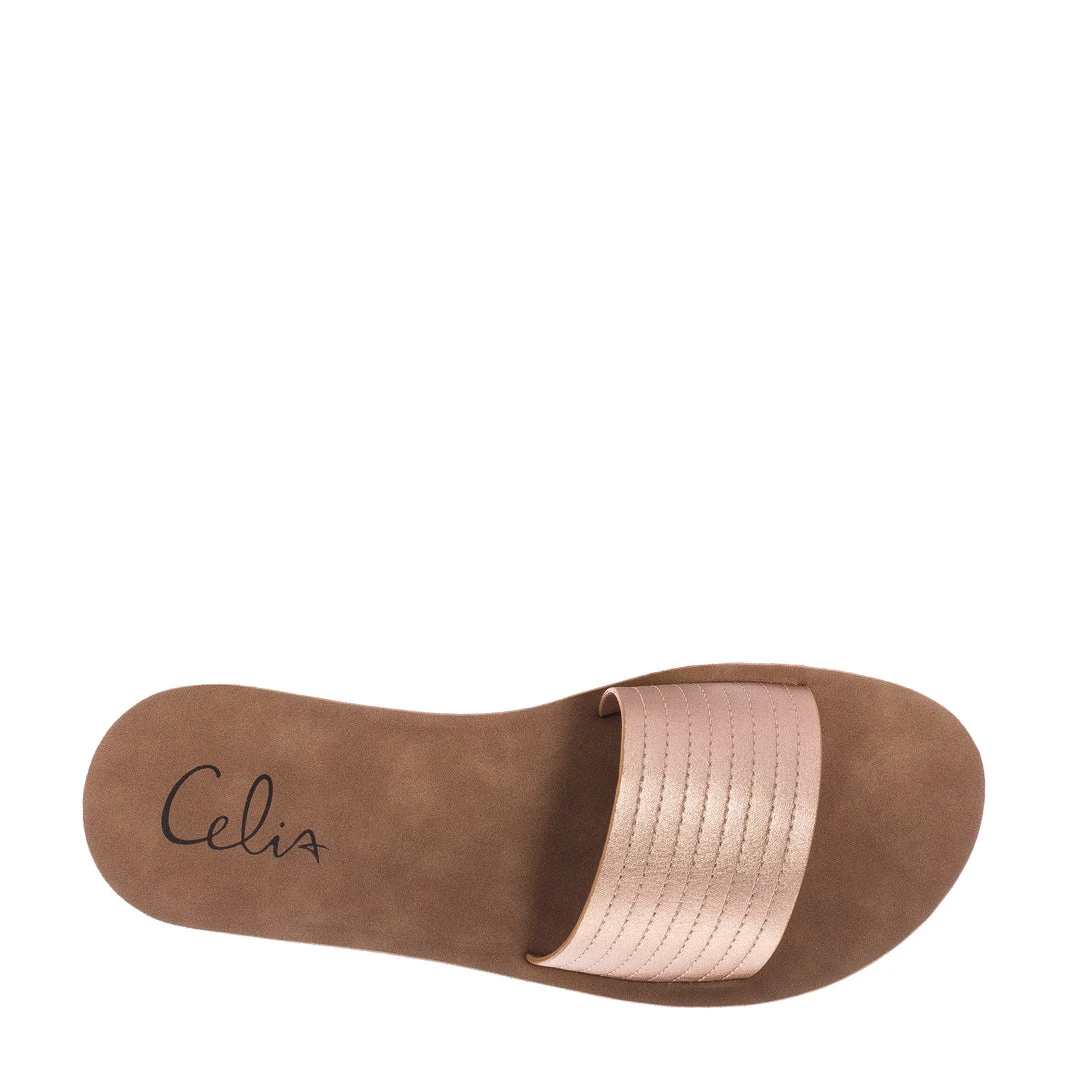 CELIA BEST SELLERS Elmer Stitched Slide - Womens