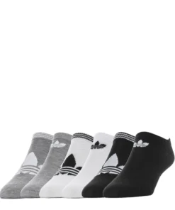 ADIDAS 6 Pack Womens Originals Trefoil Superlite No Show
