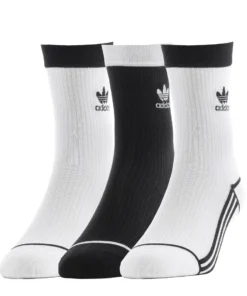 ADIDAS 3 Pack Womens Originals Sport Quarter NEW ARRIVALS