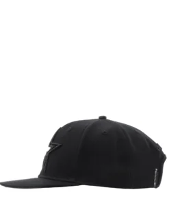 PRO STANDARD ACCESSORIES Cowboys Triple Black Logo Snapback Hat