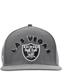 PRO STANDARD Raiders Stacked Logo Snapback Hat
