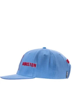 PRO STANDARD NEW ARRIVALS Oilers Stars Logo Snapback Hat