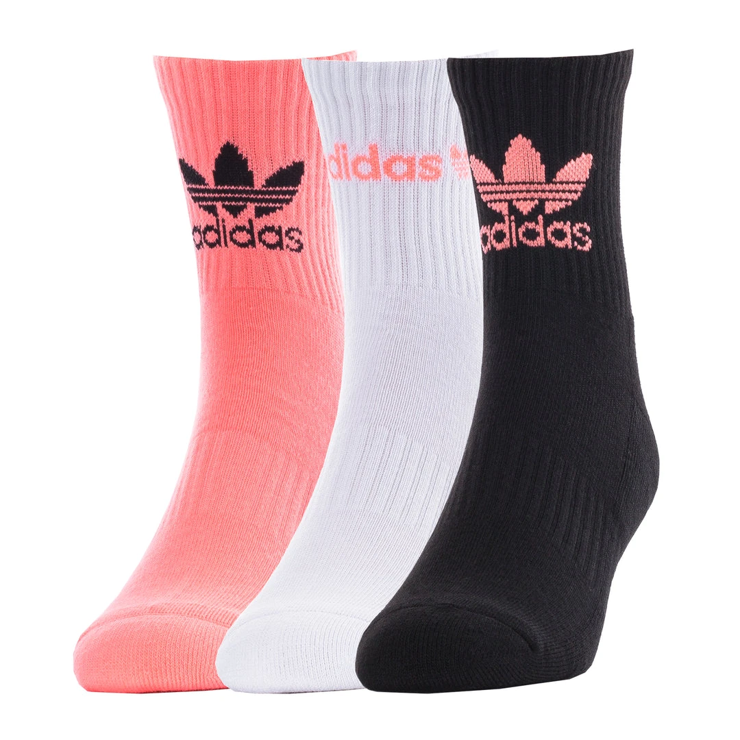 ADIDAS 3 Pack Mens Originals Icon Quarter