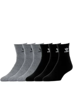 ADIDAS 6 Pack Youth Originals Trefoil Quarter BEST SELLERS