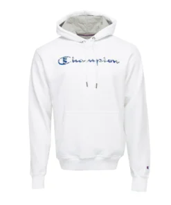 CHAMPION Powerblend Waves Graphic Hoody - Mens