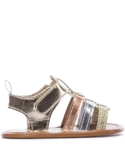 RISING STAR Metallic Sandal - Infant