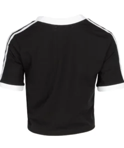 ADIDAS Cropped 3 Stripe Tee - Womens BEST SELLERS