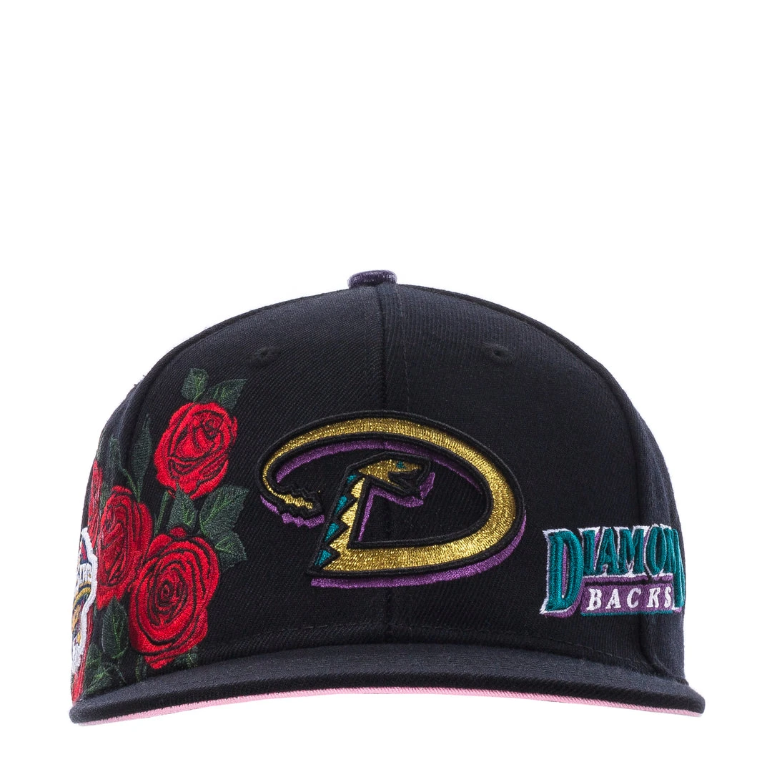 PRO STANDARD Diamondbacks Retro Logo Roses Snapback Hat