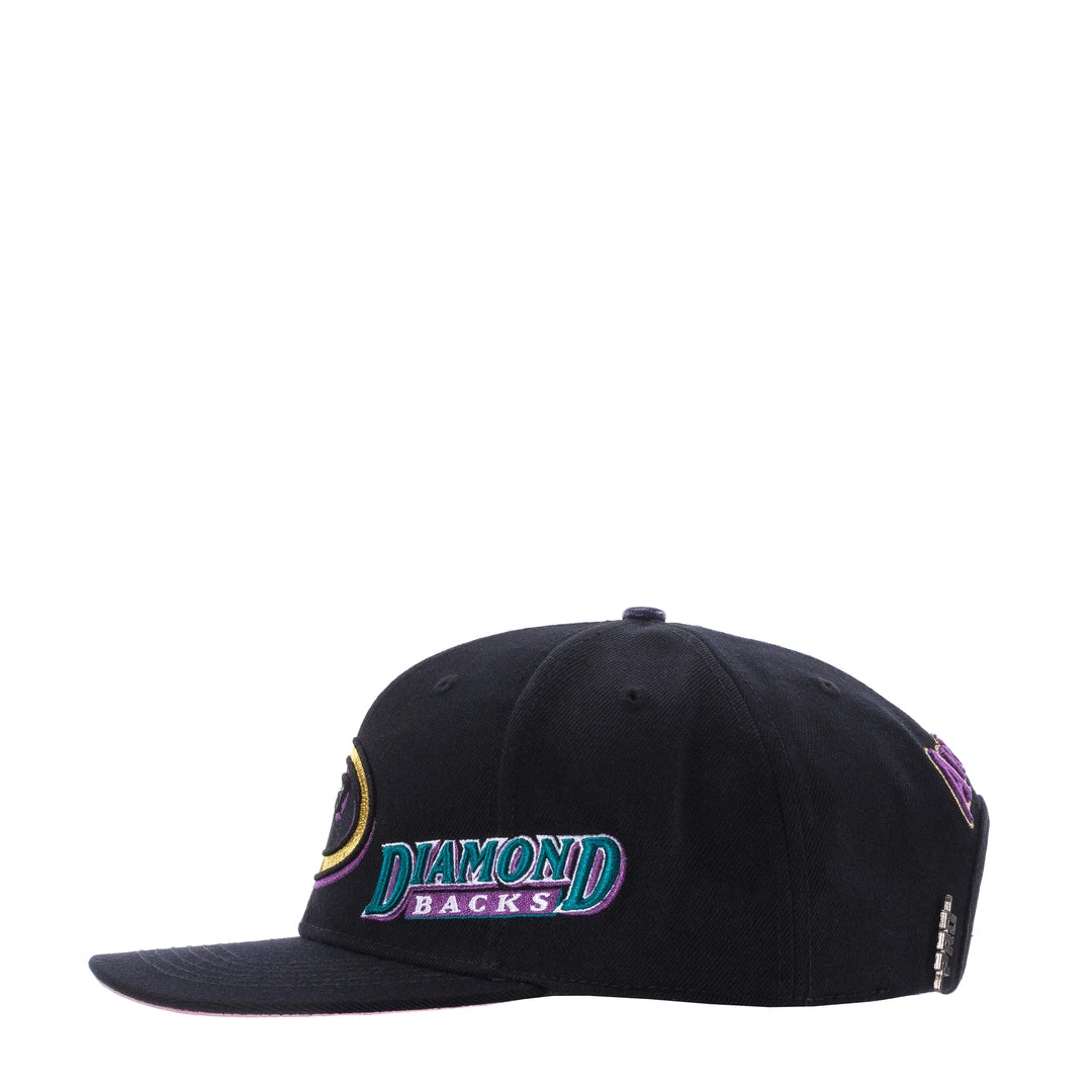 PRO STANDARD Diamondbacks Retro Logo Roses Snapback Hat