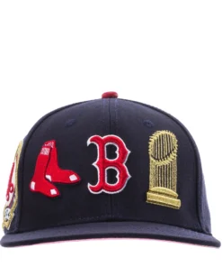 PRO STANDARD Red Sox City Double Front Logo Snapback Hat NEW ARRIVALS