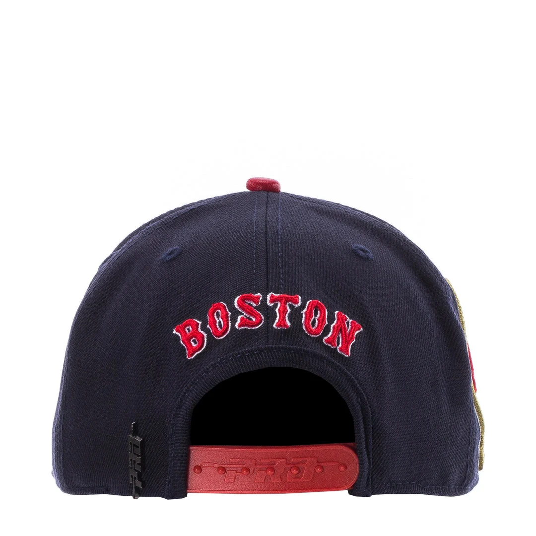 PRO STANDARD Red Sox City Double Front Logo Snapback Hat NEW ARRIVALS