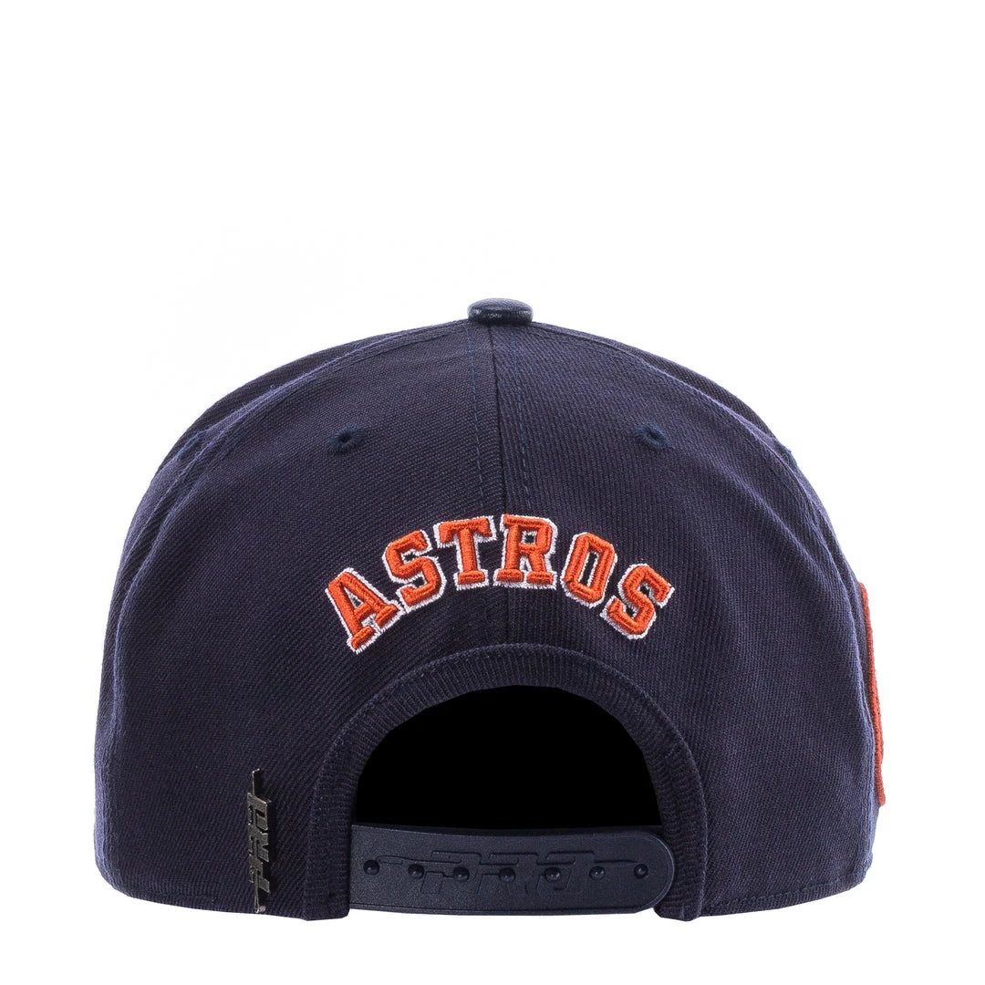 PRO STANDARD ACCESSORIES Astros Logo Snapback Hat