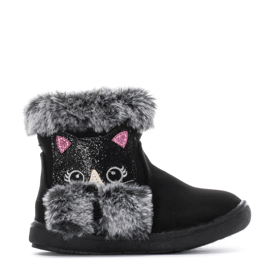 CELIA BEST SELLERS Lil Kitty Sparkle Bootie - Toddler