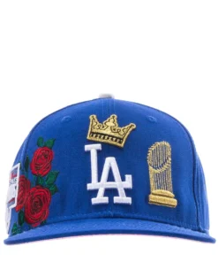 PRO STANDARD Dodgers City Double Front Logo Snapback Hat NEW ARRIVALS