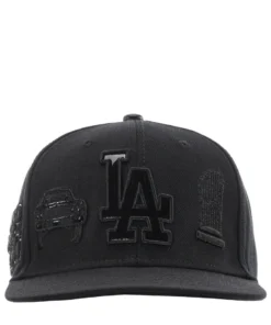 PRO STANDARD Dodgers Lowrider Triple Front Logo Snapback Hat NEW ARRIVALS