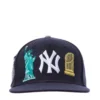 PRO STANDARD ACCESSORIES Yankees City Double Front Logo Snapback