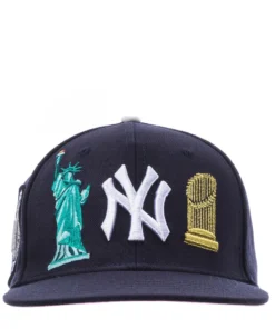 PRO STANDARD ACCESSORIES Yankees City Double Front Logo Snapback
