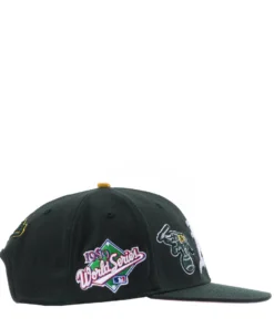 PRO STANDARD Athletics City Double Front Logo Snapback Hat