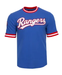 PRO STANDARD NEW ARRIVALS Rangers Double Knit Tee - Mens