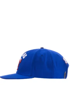 PRO STANDARD Rangers Stacked Logo Snapback Hat