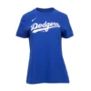 Dodgers Nike Wordmark Tee - Womens