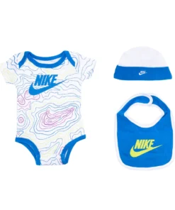 NIKE AOP 3Pc Set - Boys Infant (0-6) NEW ARRIVALS