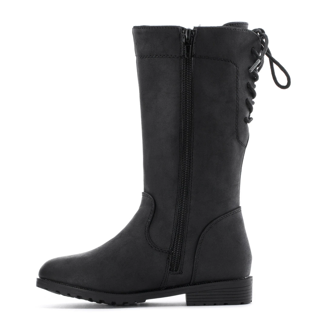 CELIA BEST SELLERS Padget Back Lace Boot - Kids