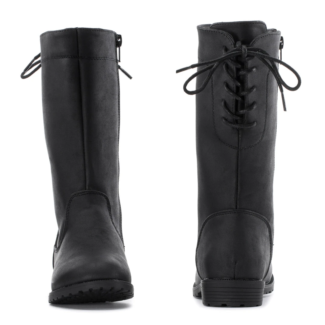 CELIA BEST SELLERS Padget Back Lace Boot - Kids