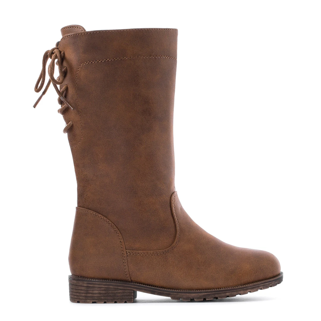 CELIA Padget Back Lace Boot - Kids