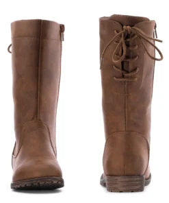 CELIA Padget Back Lace Boot - Kids