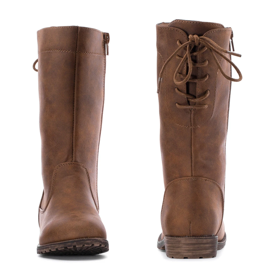 CELIA Padget Back Lace Boot - Kids