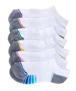 WSS 6 Pack Womens No Show