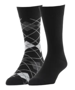 LEOR 2 Pack Mens Eco Friendly Dress Crew